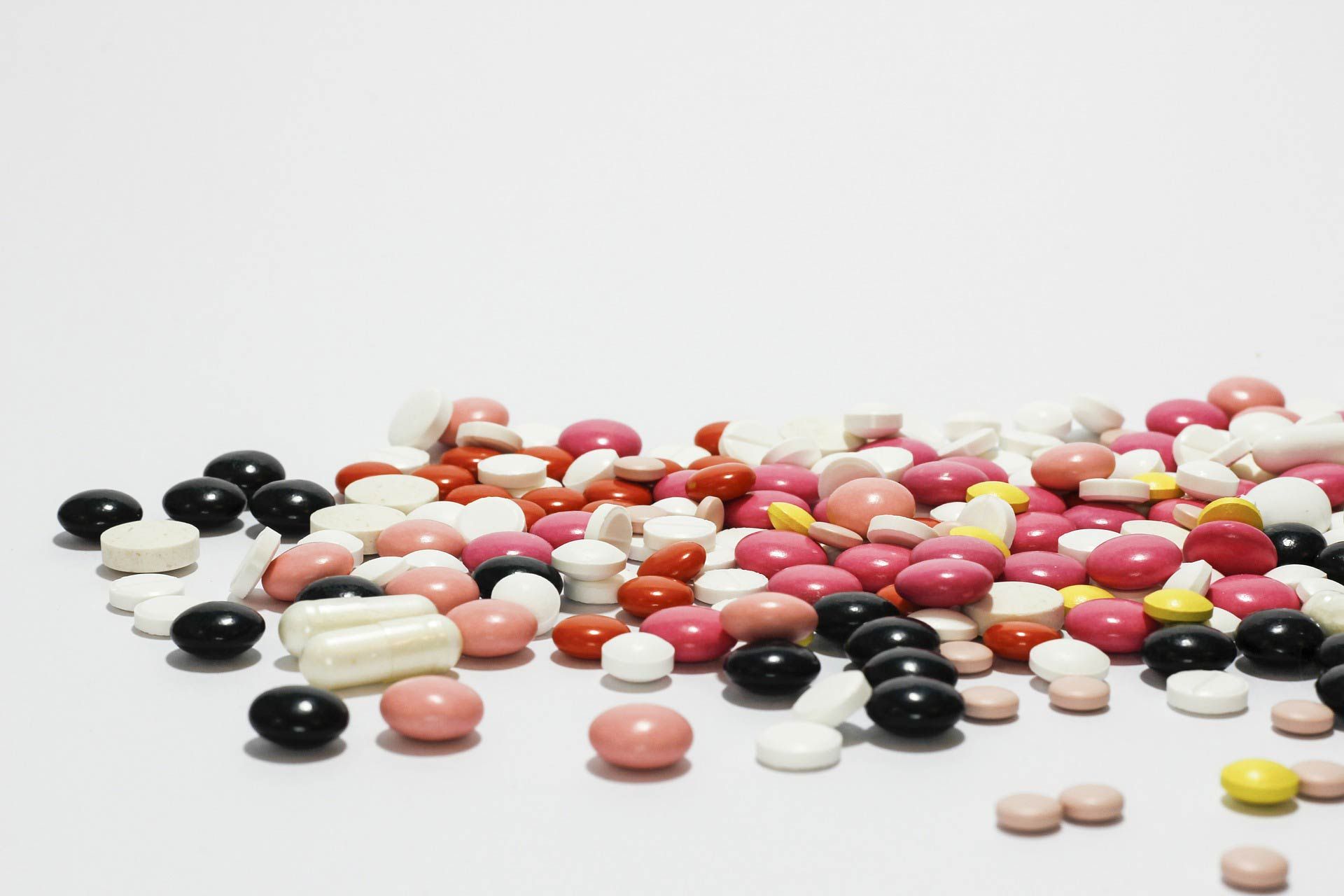 Abbildung von verschiedenen Tabletten